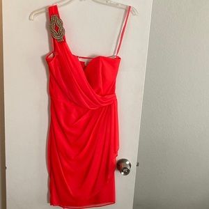Cache coral dress
